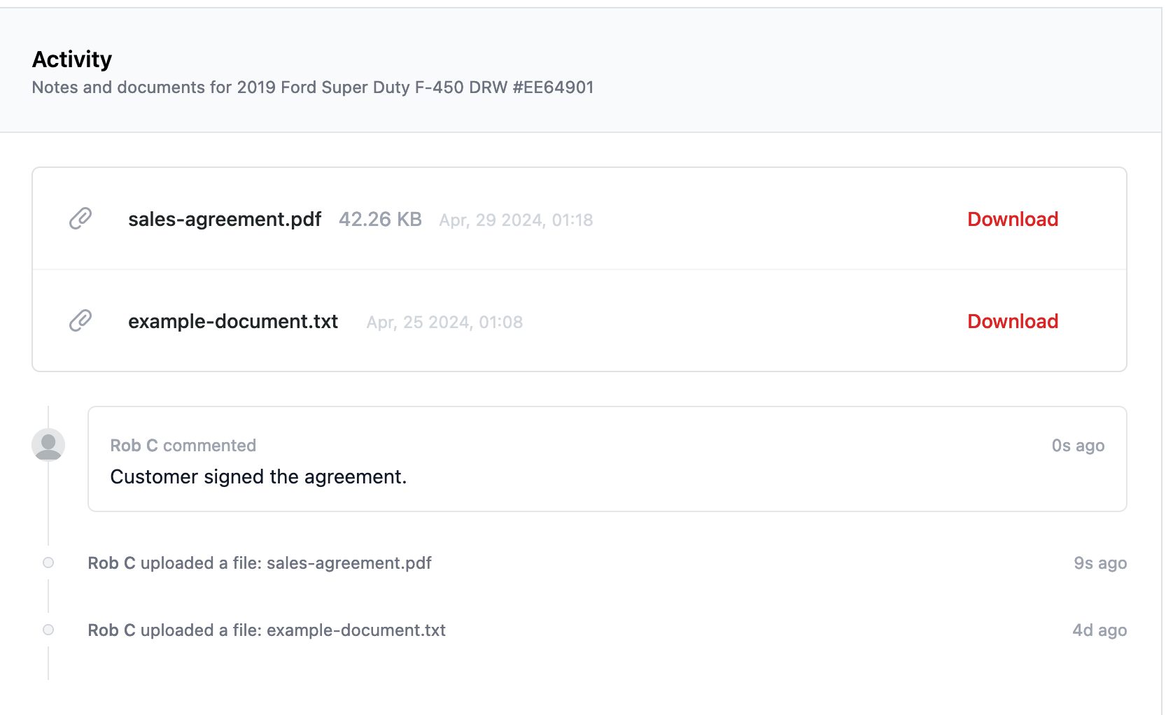 Document Tracking
